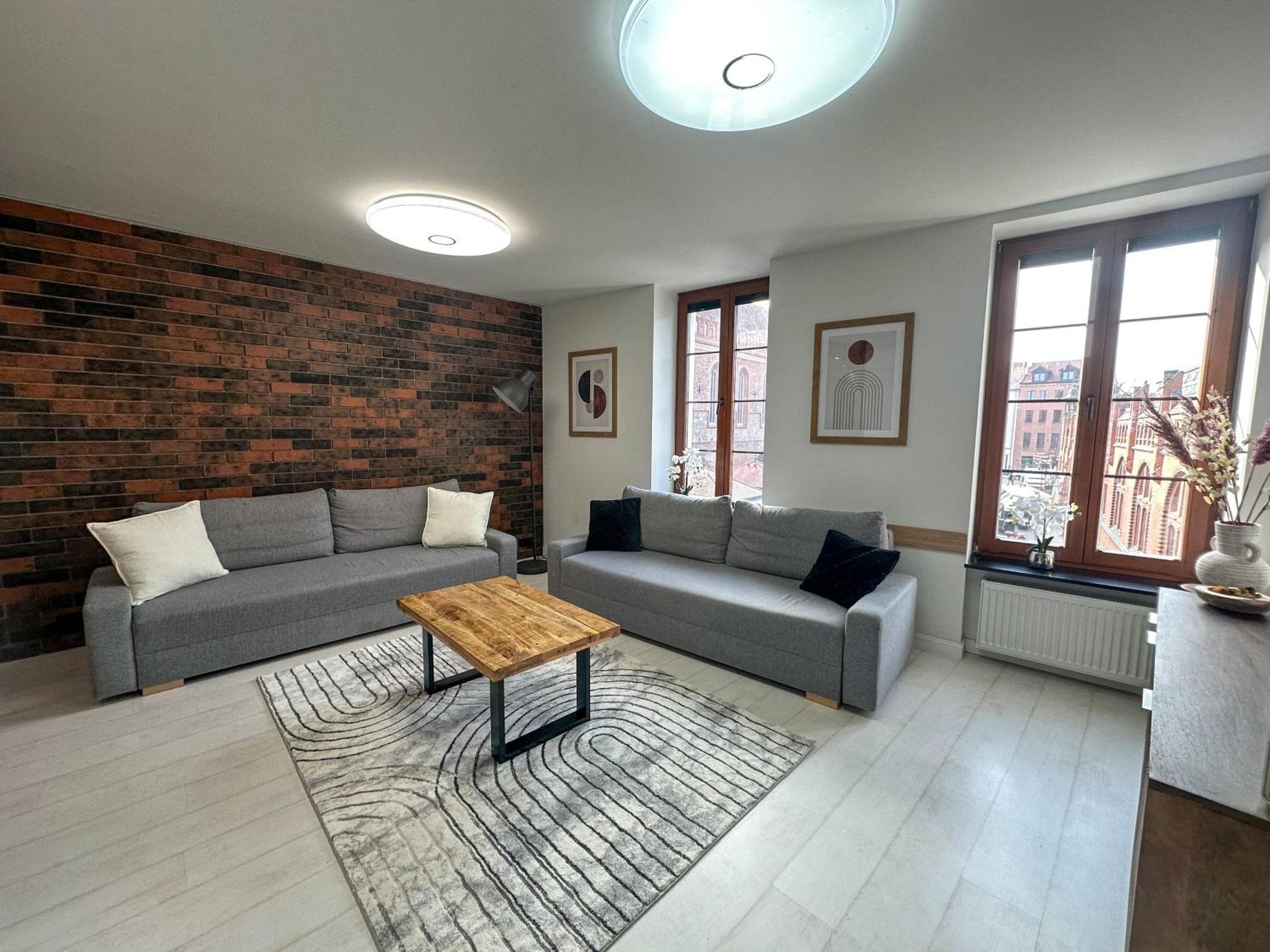Euro Loft Old Town Apartament Gdansk Bagian luar foto