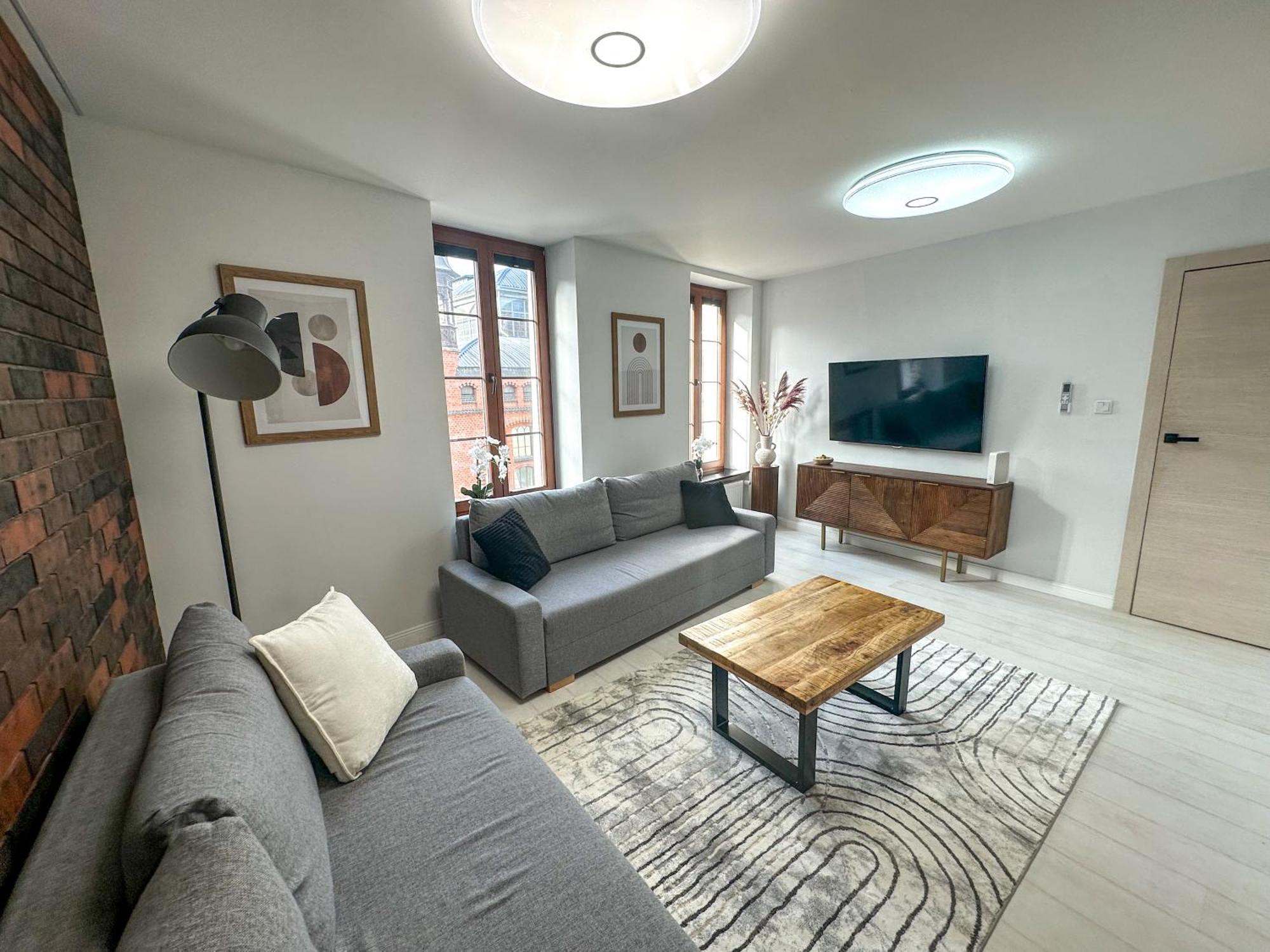 Euro Loft Old Town Apartament Gdansk Bagian luar foto